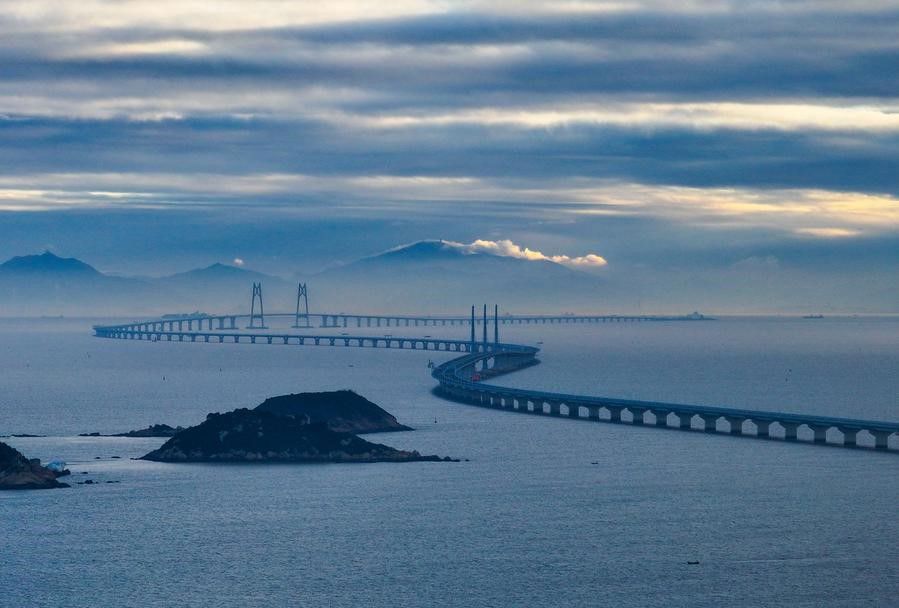 Hong Kong-Zhuhai-Macao Bridge (Image source: China Daily)